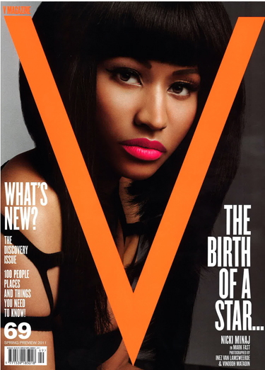 Nicki Minaj V Cover. Check out Nicki Minaj#39;s spread